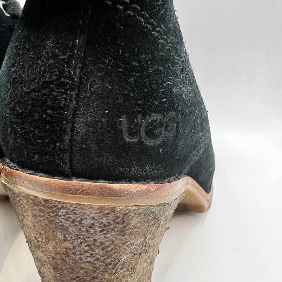 UGG Calynda High Heel Suede Booties - Picture 7 of 12
